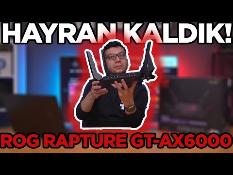 2 GHZ İŞLEMCİLİ ŞAHANE ROUTER! | ROG Rapture GT-AX6000