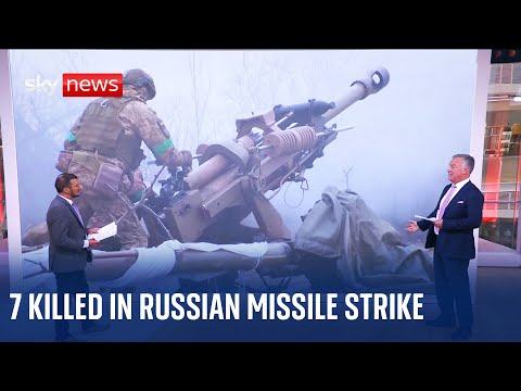 Ukraine War: Seven people killed in a Russian missile strike on Chernihiv