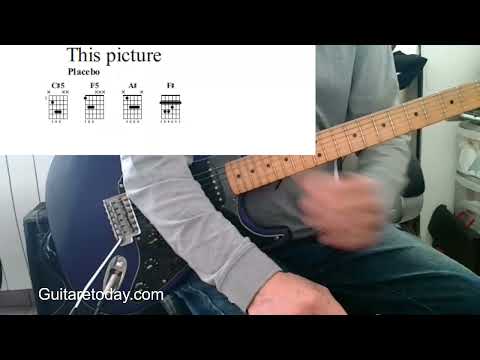 This Picture de Placebo  Jouez ce tube rock à la guitare en 5 minutes