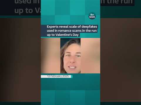In research shared with ITV News, experts say they have seen a rise in romance scams  #itvnews