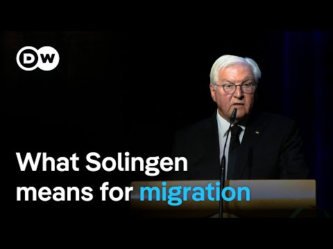 German President Steinmeier leads Solingen memorial service | DW News