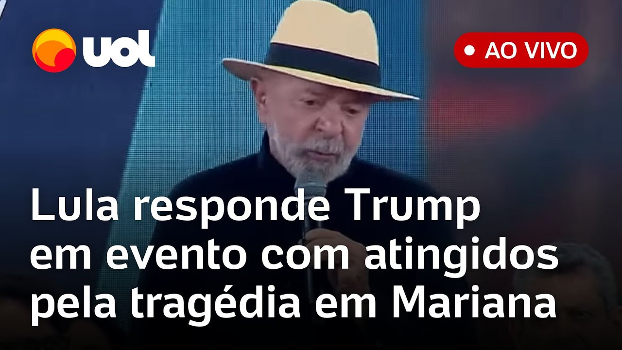 Lula anuncia pagamento de indenização a pescadores e agricultores atingidos por tragédia em Mariana