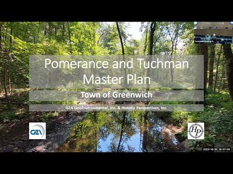 Pomerance and Tuchman Master Plan  Public Meeting #1, October 30, 2023