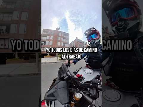 Yo de camino al trabajo #motos #moteros #biker #humor #parati #fyp