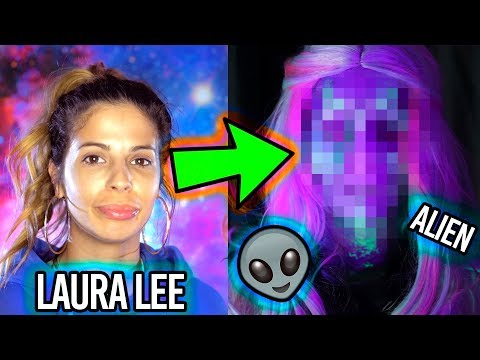 I Turned LAURA LEE into an ALIEN (that glows in the dark!) - UCoziFm3M4sHDq1kkx0UwtRw