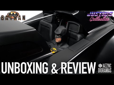 Batman 1989 Sitting Pose JazzInc 1/6 Scale Figure Unboxing & Review