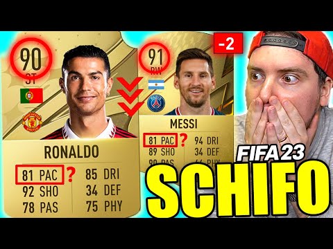 FIFA 23: CHE SCHIFO RONALDO e MESSI!! - FIFA 23 RATINGS (TOP 100 e SERIE A)