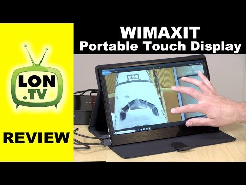 WIMAXIT Portable Touch Monitor / Display Review - 13.3" IPS 1080p USB powered - UCymYq4Piq0BrhnM18aQzTlg