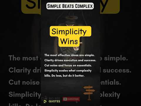 Simplicity Wins | #shorts #BillGates #quote #motivation  #motivationalquotes #quotes#shorts
