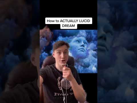 How To Actually Lucid Dream #Shorts
