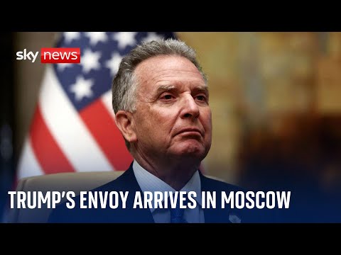 BREAKING: Trump's envoy Steve Witkoff arrives in Moscow for talks