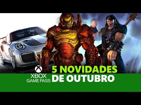 5 NOVIDADES DE OUTUBRO NO XBOX GAME PASS