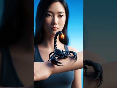 🦂When a Scorpion Stings a Human #shortvideo #scorpion #youtubeshorts #shorts #venom #short