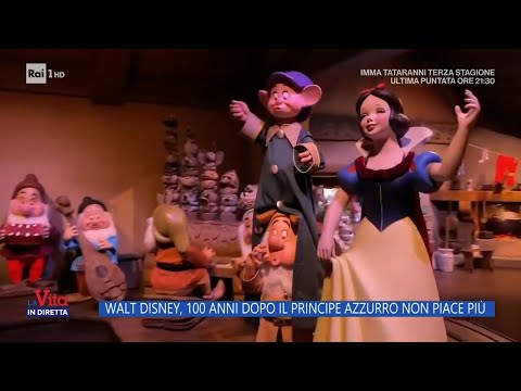 Walt Disney, 100 anni dopo il principe azzurro non piace più - La Vita in diretta - 16/10/2023