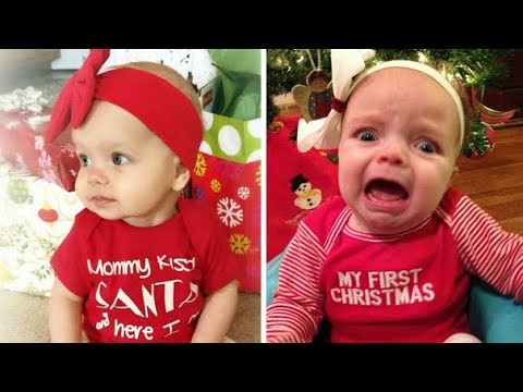 Christmas is coming! Funniest Kids and baby videos and Reactions - Laugh and Lose Challenge