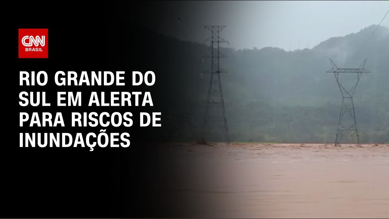 Defesa Civil alerta para risco de novas inundações no Rio Grande do Sul | CNN PRIME TIME