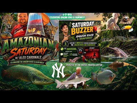 Amazonian Saturday w/ Alex Cardinale: 6/27/2026