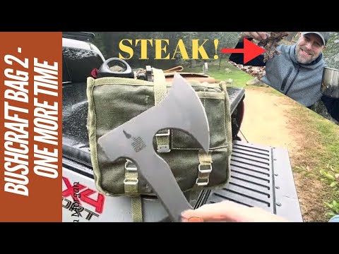Bushcraft Bag #2 - So You Don't Miss Out AND the Field Test Is Coming Soon! Tops Knives, ESEE, Steak