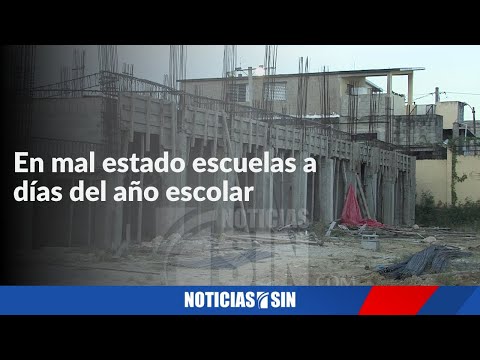 Exigen terminación de escuelas