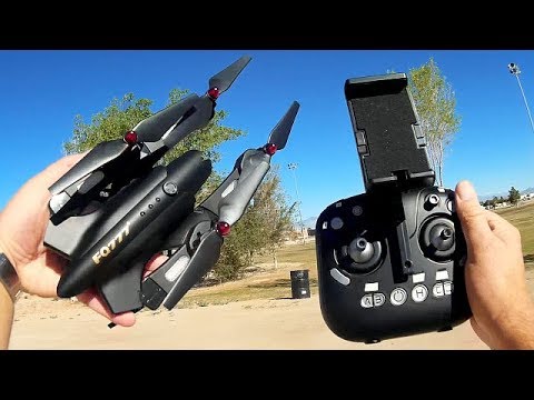 FQ777 FQ02W Folding FPV Camera Drone Flight Test Review - UC90A4JdsSoFm1Okfu0DHTuQ