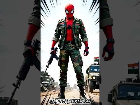Spider-Man ne bachaya India ko !M@P#spiderman #youtubeshorts #marvel #indianarmy #shortsfeed