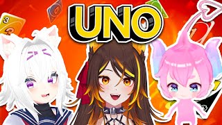 Sinder Plays UNO with Filian, Chibidoki, and Chat!
