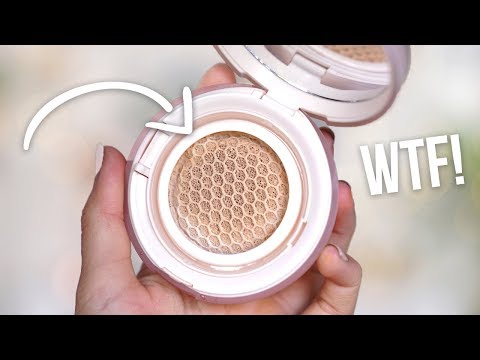 HONEYCOMB FOUNDATION!? TESTING WEIRD MAKEUP PRODUCTS! - UCBKFH7bU2ebvO68FtuGjyyw