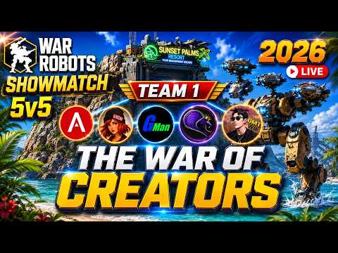 WR YouTubers Face Off! Who Has the BEST Squad? - War Robots