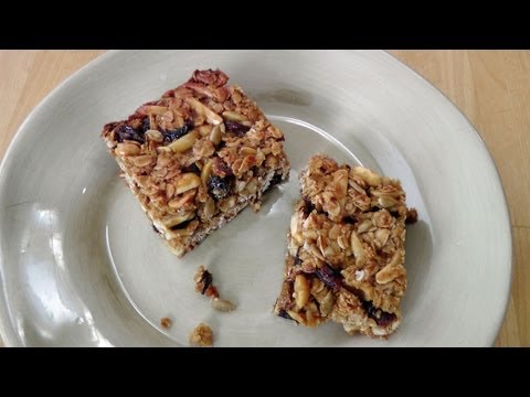 Homemade Granola Bars - Recipe by Laura Vitale - Laura in the Kitchen Episode 179 - UCNbngWUqL2eqRw12yAwcICg