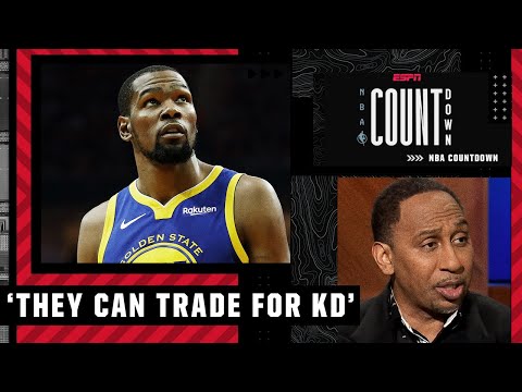 Trade for Kevin Durant - Stephen A. on the Warriors' woes this season | NBA Countdown video clip