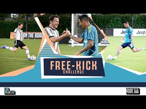 🎯 Del Piero vs. Di Maria Free-Kick Challenge! | Feat. BLR House | Juventus