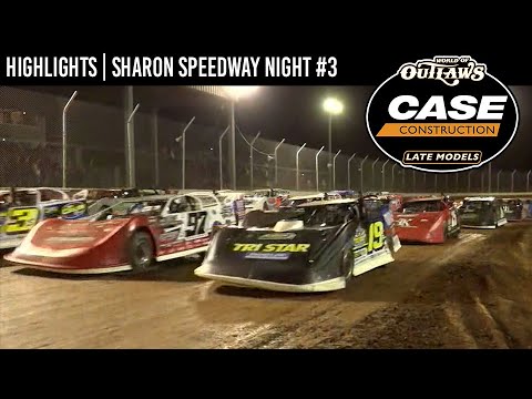 World of Outlaws CASE Late Models | Battle at the Border Sharon Speedway | May 27, 2023 | HIGHLIGHTS - dirt track racing video image