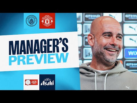 PRESS CONFERENCE: Pep Guardiola | Community Shield | Man City v Manchester United