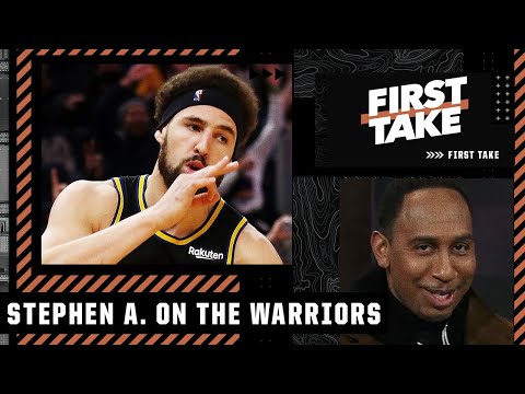 Stephen A.: I'M STILL ROLLING WITH THE WARRIORS‼️ | First Take video clip