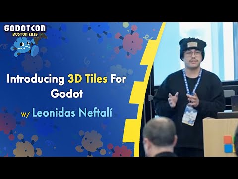 Introducing 3D Tiles For Godot –Leonidas Neftalí – GodotCon 2025