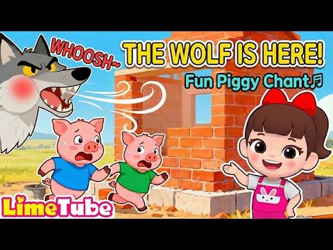 Three Little Pigs Chant with Lime 🐷🎶 Fun Nursery Rhymes & Story | LimeTube