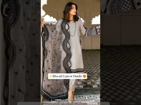 ✨Diwali Latest Outfit Ideas 😍 #farheenstyle #shortsfeed #shorts #diwali #viral #trending