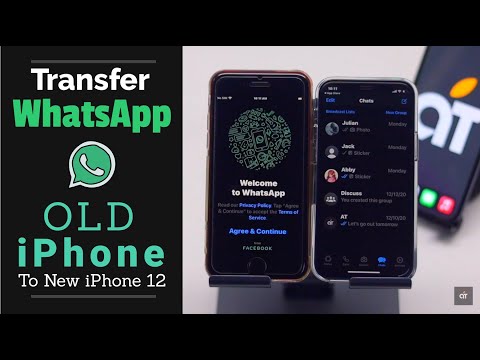 Transfer WhatsApp from Old iPhone to iPhone 12, 12 Mini, 12 Pro, 12 Pro Max