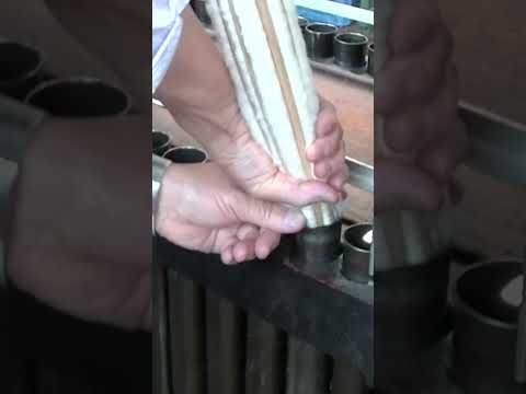コットンが紡がれるまで　～How organic cotton is spun by japanese　craftsman 製造工程　#shorts