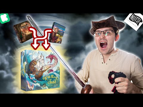 Le mélange PARFAIT de Cartographers et Paper dungeons (Rolling seas sur Kickstarter le 20 mai !)