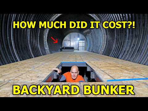 BACKYARD BUNKER PART 7 - WHAT DID IT COST?!
