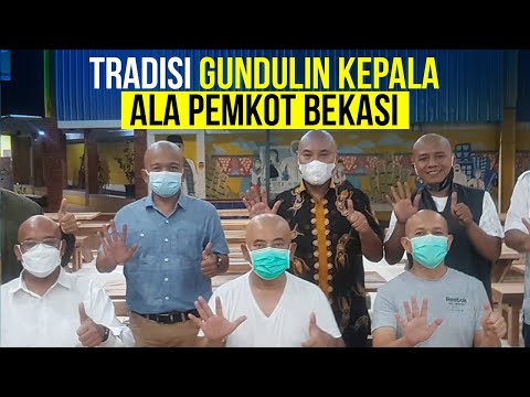 Gokil! Dapat Opini WTP, Wali Kota Bekasi dan ASN Lanjutkan Tradisi Gundul