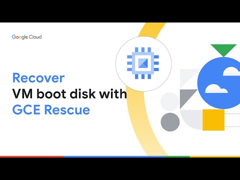 Recover VM boot disk with GCE Rescue