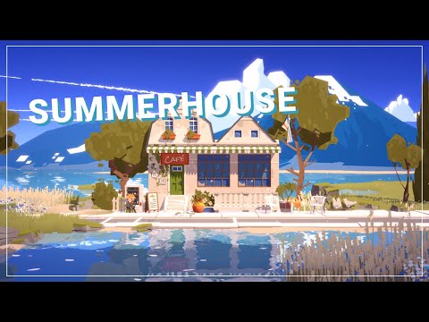 【SUMMERHOUSE】簡単に可愛いお家が作れるリラックスゲーム