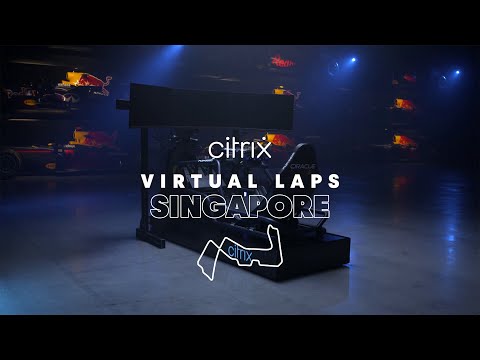 @Citrix Virtual Lap | Sergio Perez Laps The RB18 At The Singapore Grand Prix