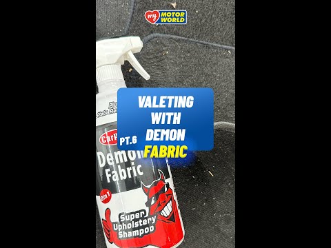 VALETING WITH DEMON Pt6 Demon Fabric