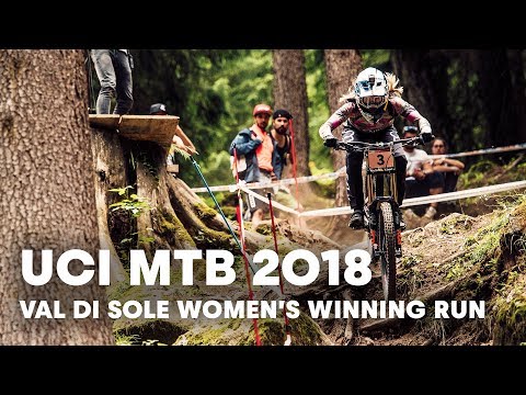 Tahnee Seagrave's Winning Run in Val di Sole | UCI MTB 2018 - UCXqlds5f7B2OOs9vQuevl4A