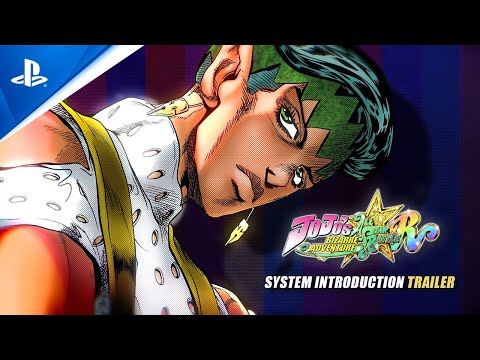 JoJo's Bizarre Adventure: All-Star Battle R - System Introduction Trailer | PS5 & PS4 Games