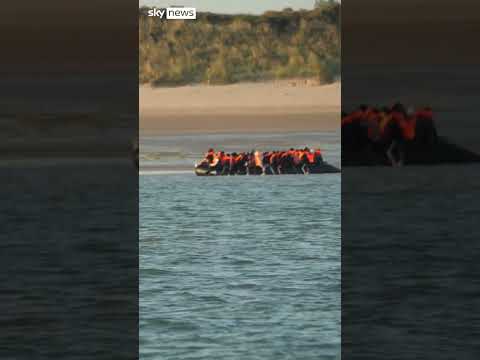 How do people smugglers dodge French police and reach British waters?⁠