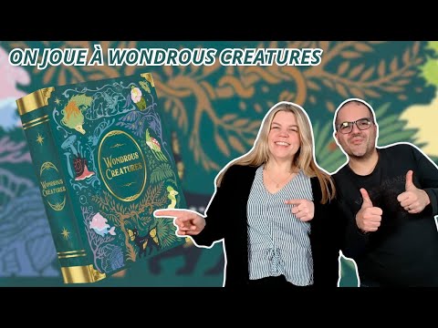 { Règles Et Partie } ON JOUE À WONDROUS CREATURES | Jeu De Société | Super Meeple